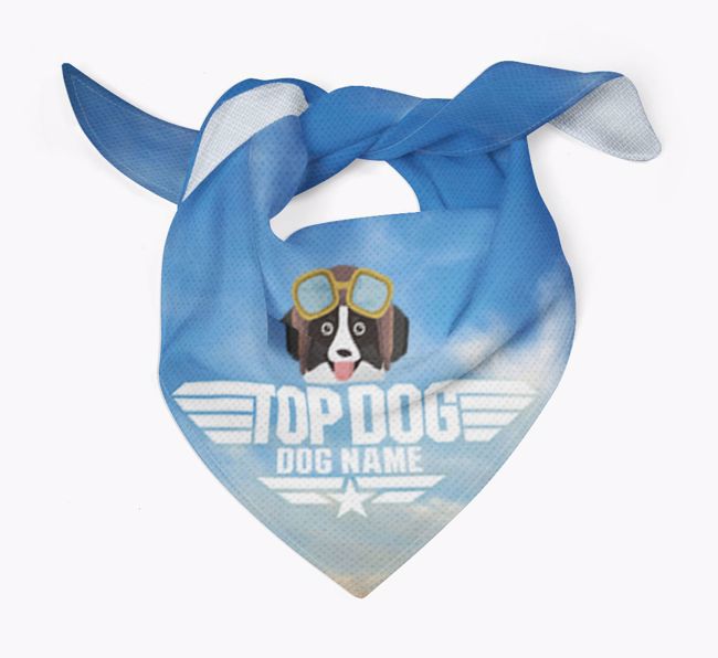 Top Dog: Personalized {breedFullName} Bandana